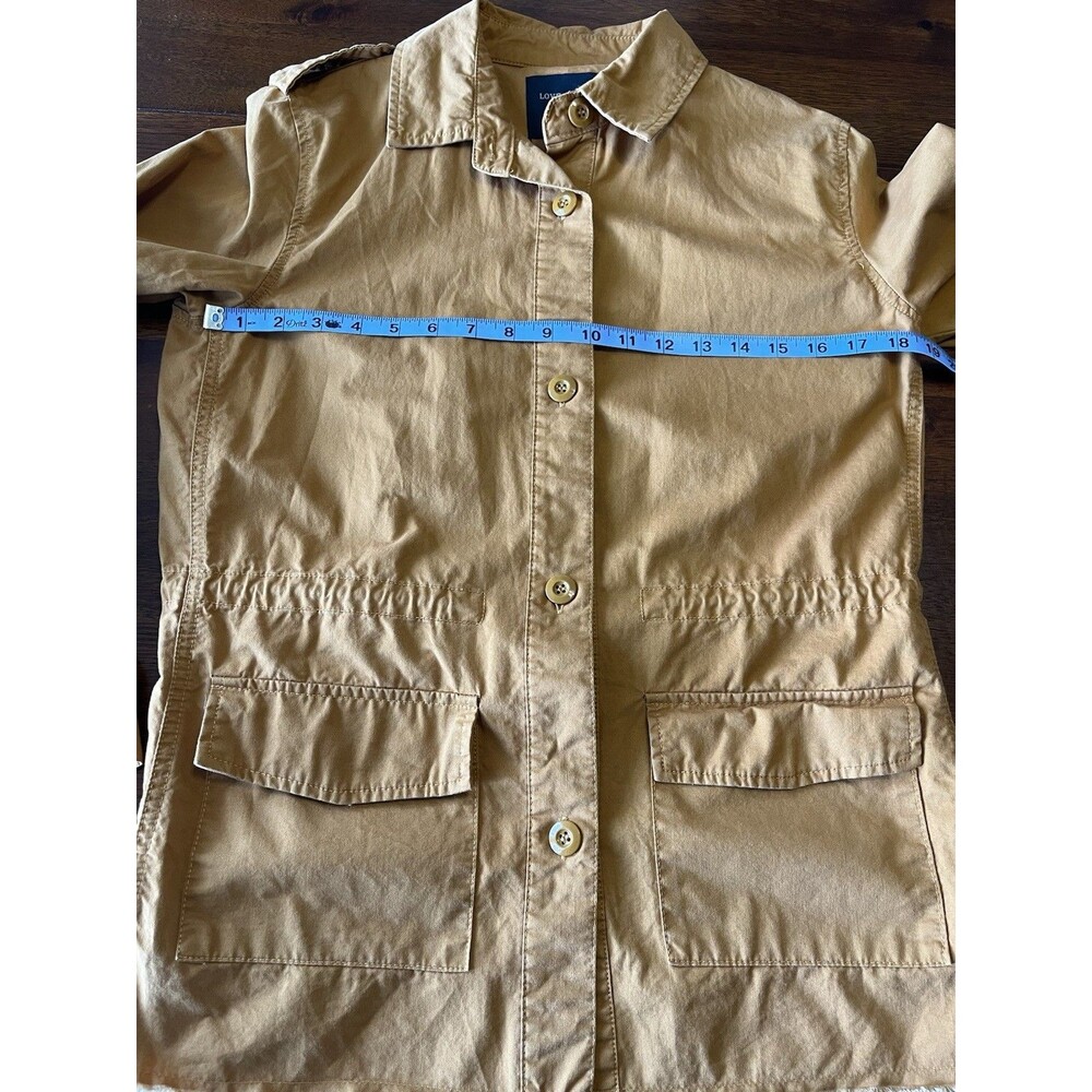 Love Tree Burnt Orange Embroidered Eagle Paradise Utility Jacket Size M - Picture 4 of 13